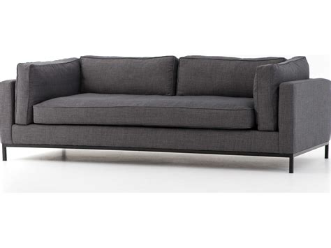 four hands fabric love seat metal legs|Four Hands Grammercy Sofa & Reviews .